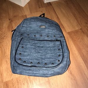 Blue mini backpack